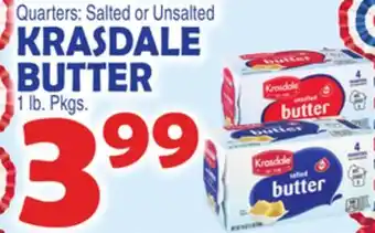 Bravo Supermarkets KRASDALE BUTTER offer