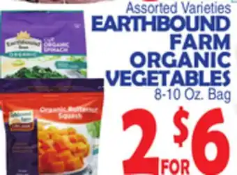 Bravo Supermarkets EARTHBOUND FARM ORGANIC VEGETABLES offer