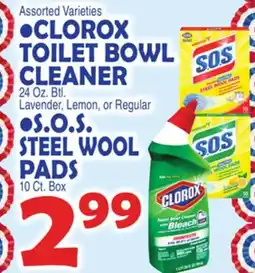 Bravo Supermarkets CLOROX TOILET BOWL CLEANER 24 Oz. Btl offer