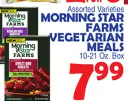 Bravo Supermarkets MORNING STAR FARMS VEGETARIAN MEALS offer