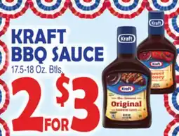 Bravo Supermarkets KRAFT BBQ SAUCE offer