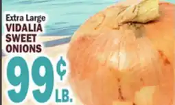 Bravo Supermarkets VIDALIA SWEET ONIONS offer