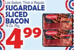 Bravo Supermarkets SUGARDALE SLICED BACON offer
