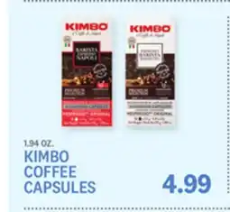 Kings Food Markets KIMBO COFFEE CAPSULES offer