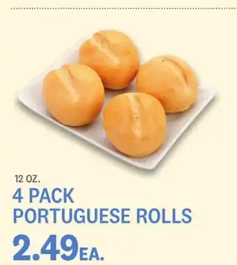 Kings Food Markets 4 PACK PORTUGUESE ROLLS offer