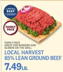 Kings Food Markets LOCAL HARVEST 85% LEAN GROUND BEEF offer