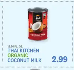 Kings Food Markets THAI KITCHEN ORGANIC COCONUT MILK offer