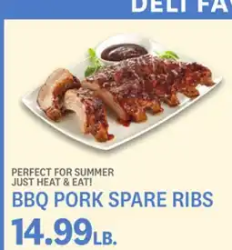 Kings Food Markets BBQ PORK SPARE RIBS offer