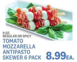 Kings Food Markets TOMATO MOZZARELLA ANTIPASTO SKEWER 6 PACK offer