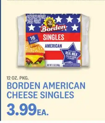 Kings Food Markets BORDEN AMERICAN CHEESE SINGLES offer