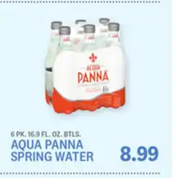 Kings Food Markets AQUA PANNA SPRING WATER offer