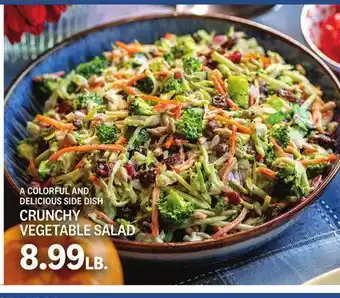 Kings Food Markets CRUNCHY VEGETABLE SALAD offer