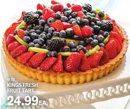 Kings Food Markets KINGS FRESH FRUIT TART offer