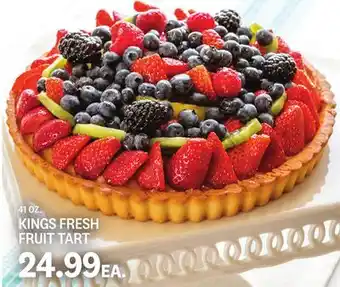 Kings Food Markets KINGS FRESH FRUIT TART offer