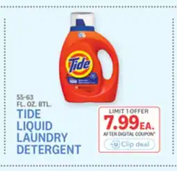 Kings Food Markets TIDE LIQUID LAUNDRY DETERGENT offer