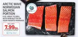 Kings Food Markets ARCTIC WAVE NORWEGIAN SALMON PORTION offer
