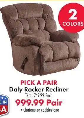 Boscov's Daly Rocker Recliner offer