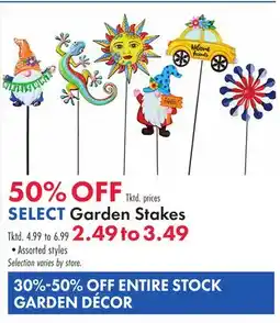 Boscov's GARDEN DÉCOR offer