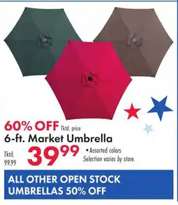 Boscov's 6-ft. Market Umbrella offer