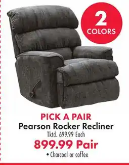 Boscov's Pearson Rocker Recliner offer
