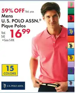 Boscov's Mens U. S. POLO ASSN offer