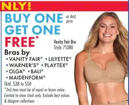 Boscov's Bras by offer