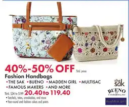 Boscov's Fashion Handbags offer