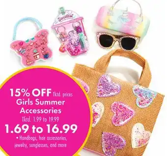 Boscov's Girls Summer Accessories offer