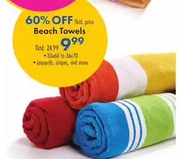 Boscov's Beach Towels offer