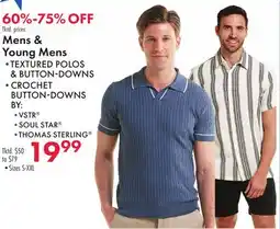 Boscov's Mens & Young Mens offer
