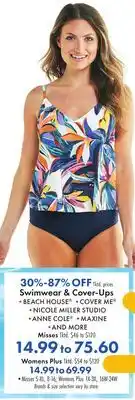 Boscov's Swimwear & Cover-Ups offer