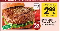 ACME 80% Lean Ground Beef offer