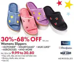 Boscov's Womens Slippers offer