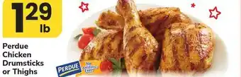 ACME Perdue Chicken Drumsticks or Thighs offer