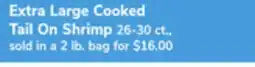 ACME Extra Large Cooked Tail On Shrimp offer