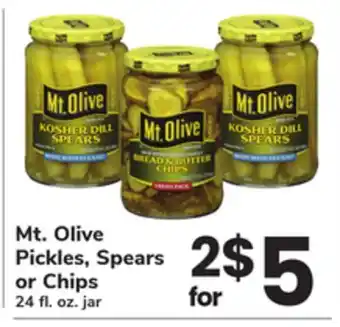 ACME Mt. Olive Pickles, Spears or Chips offer