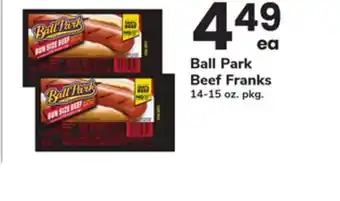 ACME Ball Park Beef Franks offer