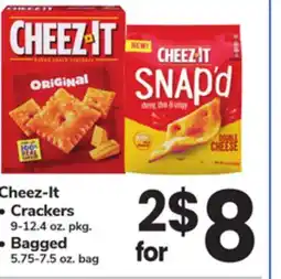 ACME Cheez-It Crackers 9-12.4 oz. pkg. Bagged 5.75-7.5 oz. bag offer