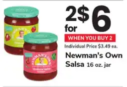 ACME Newman's Own Salsa offer