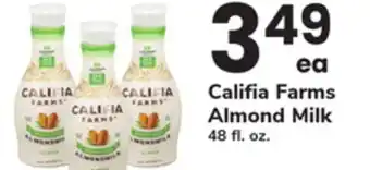 ACME Califia Farms Almond Milk offer