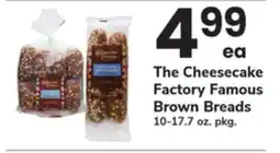 ACME The Cheesecake Factory Famous Brown Breads offer