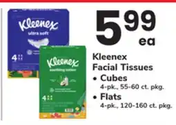 ACME Kleenex Facial Tissues offer