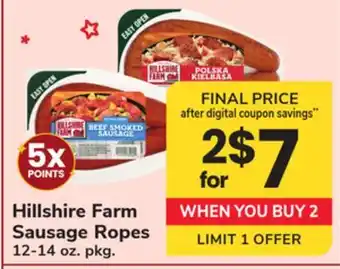 ACME Hillshire Farm Sausage Ropes offer