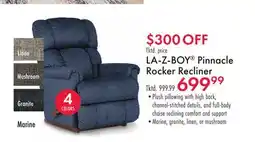 Boscov's LA-Z-BOY Pinnacle Rocker Recliner offer