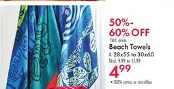 Boscov's Beach Towels offer
