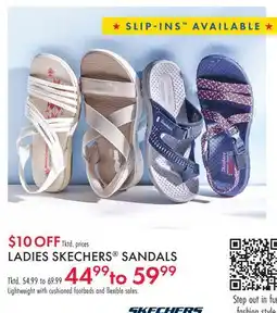 Boscov's LADIES SKECHERS SANDALS offer