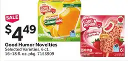Stop&Shop Good Humor Novelties offer