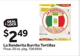 Stop&Shop La Banderita Burrito Tortillas offer