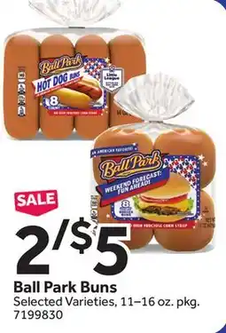 Stop&Shop Ball Park Buns offer