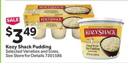 Stop&Shop Kozy Shack Pudding offer